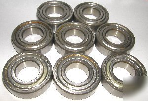 6205-2RS snowmobile steel/metal set of 8 ball bearings