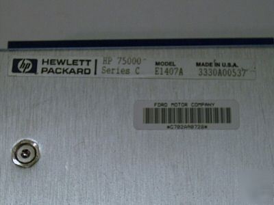 Hp 75000 series c E1328A 4-channel d/a converter