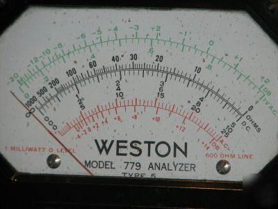 Weston model 779 multimeter
