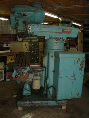 Bridgeport series ii milling machine, 4 h.p., 11