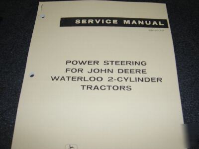 John deere tractor steering manual 60 630 70 730 80 830