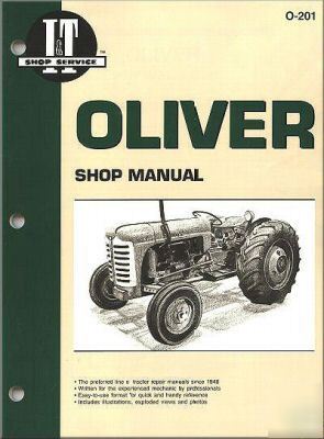 Oliver & cockshutt i&t shop service repair manual o-201