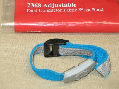 3M # 2272 ~ dual conductor fabric wrist strap 