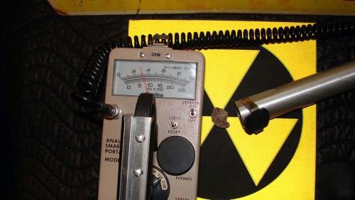 Eberline asp-1 geiger counter/radiation detector