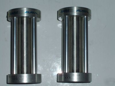 New (2) bimba flat-i fo-092.5-m air cylinders