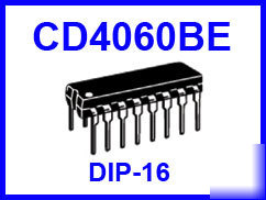 CD4060BE CD4060 4060 ripple carry binary counter dip-16