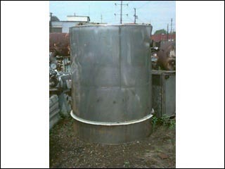 1800 gal perry storage tank, 304 s/s, flat bott - 13744