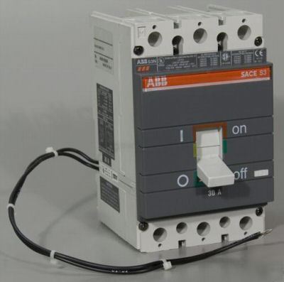 Abb sace isomax S3/S3N 30 amp circuit breaker