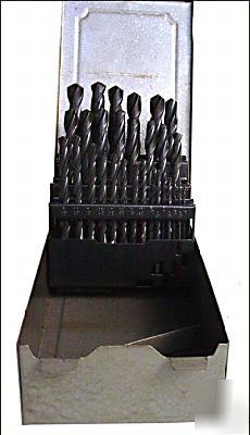 New high speed steel 29-piece drill set ~great value . 