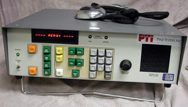 Pti pind 4501A particle impact noise detection system 
