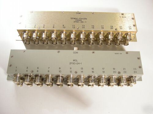 Mini-circuits zfsc-24-1 power splitter / combiner bnc