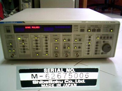 Shibasoku VN31AX ntsc / pal color video noise meter
