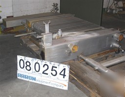 Used: schmidt plate heat exchanger, 764 sq ft, (240) 11