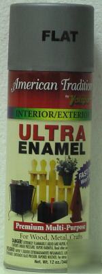 8 cans of american tradition ultra enamel - aluminum