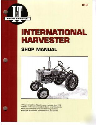 International a W4 m md W6 WD6 tractor workshop manual