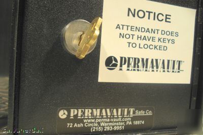 Used permavault drop box cash security safe
