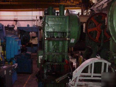 110 ton minster G1-110 gap press, single crank stk# 857