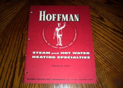 1959 hoffman steam & hot water heating catalog, nice