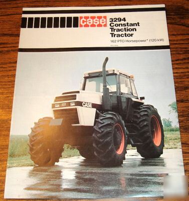 Case 3294 tractor sales brochure book catalog manual