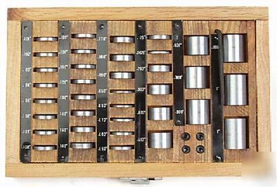 New 36 pc space block set hardened to 57 - 60 rockwell 