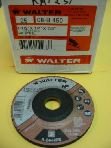 Walter grinding wheels 4.5