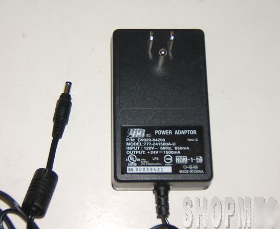 Yhi 24V 1500MA ac adapter power supply C9920-84200