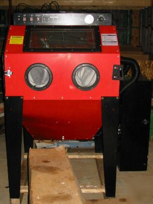 New blasting cabinet bad boy abrasive sand blast