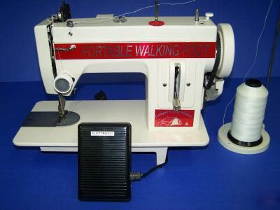 New industrial heavy duty walking foot sewing machine 