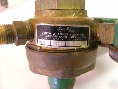 Smith oxygen & acetylene welding regulators