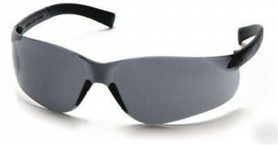 New 3 pyramex mini-ztek small gray sun & safety glasses