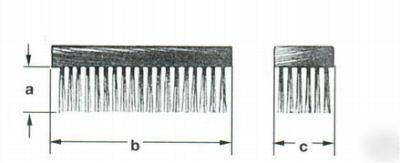 New ampco b-401 flat back scratch brush non-sparking