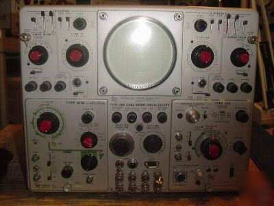Tektronix 556 oscilloscope dual beam serial #000153
