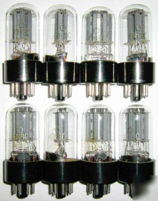 6SN7/ ECC32 / 6CC10 / 6N8S tubes lot of 8 tested