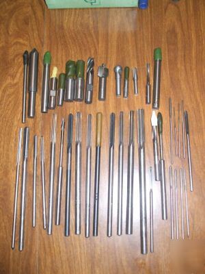 Large lot of machinist reamers - milling bits (lot 7)