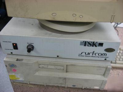 Tsk surfcom - surface texture instrument and computer