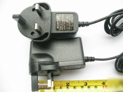 12V 1A universal switching power adaptor (uk style)