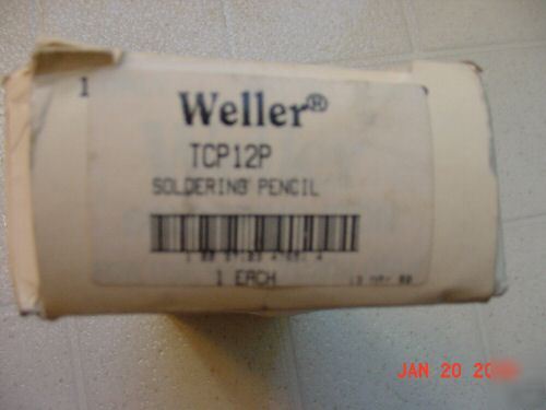 New soldering iron weller TCP12P 12 volt 