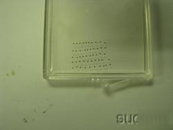 Lot of 500 semiconductor die in gel-pak boxes