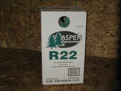 New sealed 30# cylinder R22 r-22 refrigerant 