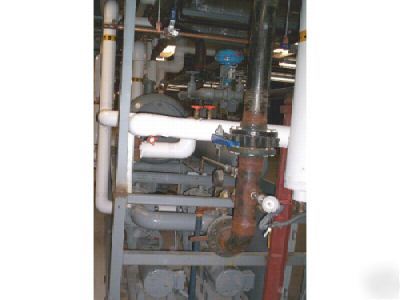2002 thrush co inc steam to hot water skid HTD3- 480/ 2