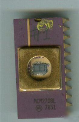 2708 / MCM2708L / MCM2708 / rare gold refurbed ic