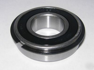 6205-2RSNR bearings w/snap ring, 25X52 mm, 6205-2RS- 