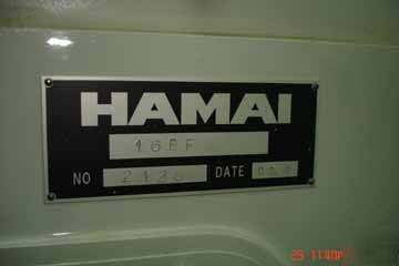 Hamai high precision lapping machine made in japan