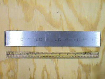 1 pc. of C1018 low carbon steel 5/16 x 2 x 12 1/4