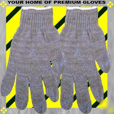  30 heavyweight knit grey work gloves to gonget done