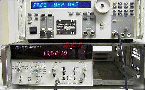 Hp / agilent 5345A frequency counter works