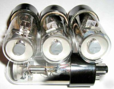 Magic eye tubes 6E5G / 6G5G / 6E5S tubes 4 pcs.
