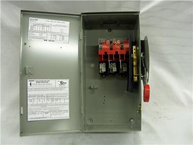 New eaton cutler hammer DH362URK safety switch series b 