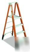 Werner P7410 fiberglass platform ladder