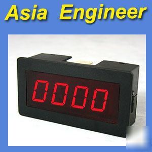 New brand 4 red led digital count panel meter
